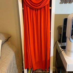 City Chic Dresses - City Chic Orange maxi dress size L 20 City Chic Dresses - City Chic Orange maxi dress size L 20